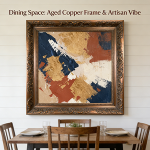 Art mural de style minimaliste Wabi-sabi, décoration de salon, peintures murales 3D abordables, peintures abstraites de natures mortes - Product Image 1