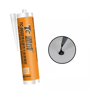 Manufacturer High Strength Acidic Large Plate TC-8600 Glass Glue 300ml for Aquariums