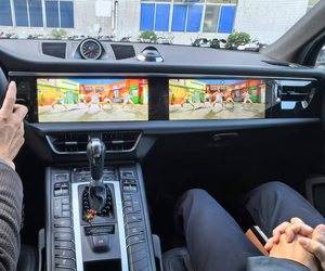 เครื่องเล่นดีวีดีติดรถยนต์หน้าจอคู่ขนาด 25 นิ้ว รองรับ Carplay และ Android Auto สำหรับระบบ PCM3.0/3.1/4.0 ชุดวิทยุติดรถยนต์ - Product Image 3