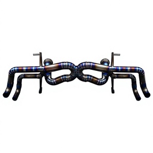 ท่อไอเสียไทเทเนียม Vortex สำหรับ LP610-4 Lamborghini Huracan LP580-2เผาท่อตรงสีฟ้า catback ท่อคู่ X - Product Image 1