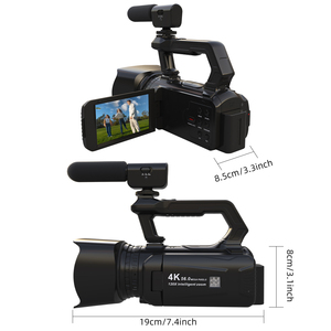 Mới nhất HD 4K 56mp <span class=keywords><strong>video</strong></span> máy ảnh 6x Zoom quang học 4.0 IPS màn hình cảm ứng cầm tay máy quay phim DV vlogging máy ảnh cho nhiếp ảnh - Product Image 6