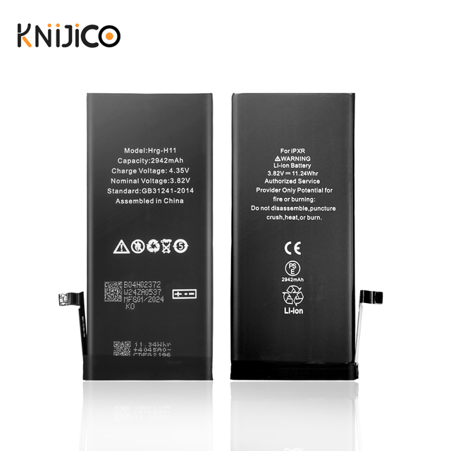 Lithium Phone Battery for iPhone X XR XS MAX XR 11 12 13 14 Pro Max Replacement Battery for iPhone