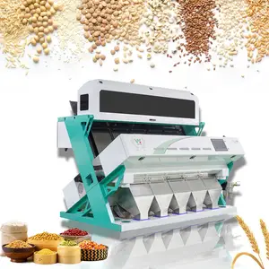Машина для производства зерновых продуктов ccd камера сортировщик цвета риса сортировочная машина цена зерна сортировочная машина