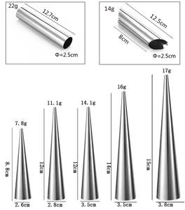 Crème <span class=keywords><strong>Corne</strong></span> Moule Cannoli Formes Tubes En Acier Inoxydable Cônes De Cuisson Pâtisserie Rouleau <span class=keywords><strong>Corne</strong></span> Croissant Moule - Product Image 3