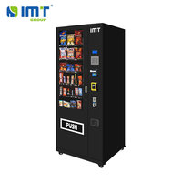 Distributeur automatique de snacks commercial avec paiement sans espèces, distributeur de nourriture en libre-service pour bureaux, écoles et espaces publics