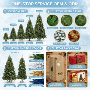 Árbol <span class=keywords><strong>de</strong></span> <span class=keywords><strong>Navidad</strong></span> Artificial <span class=keywords><strong>de</strong></span> PE Mixto <span class=keywords><strong>de</strong></span> Alta Calidad, Novedad 2026, con Base, Decoración Navideña <span class=keywords><strong>para</strong></span> Interiores, <span class=keywords><strong>para</strong></span> Año Nuevo - Product Image 5