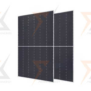 Módulo Fotovoltaico Bifacial de Alta Potencia 590W 610W Directo de Fábrica 144 Celdas Silicio Monocristalino para Uso Comercial - Product Image 4