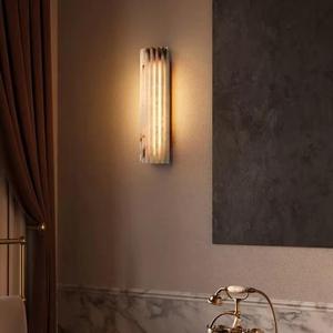 Lussuose Applique in Alabastro e Marmo Spagnolo per Soggiorno, Hotel, Camera da Letto e Ristorante - Product Image 5