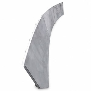Panneaux muraux en aluminium courbés modernes, imperméables pour l'extérieur des bâtiments, design contemporain en PVDF - Product Image 1