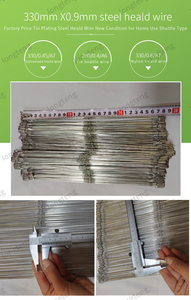 Longteng 0.45mm 0.6mm 0.9mm Stainless Steel Heald Wire / 330 Grade / <b>Loom</b> Textile/<b>Knitting</b> <b>Machinery</b> Use - Product Image 6