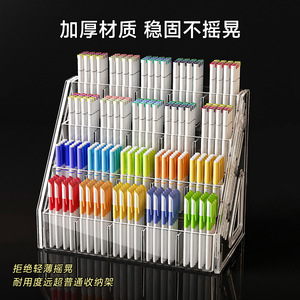 Organizador de escritorio de acrílico de 5 niveles para bolígrafos, lápices, marcadores, artículos de dibujo y papelería. - Product Image 2