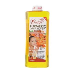 Aceite Corporal Súper Blanqueador PARA LA Cara, 1000ml, Esencia de Vitamina C de Cúrcuma, Reparación de Aceite de Zanahoria, Cosméticos PARA EL Cuidado DE LA Piel - Product Image 3