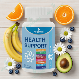 Aeglewell Prix de gros Suppléments à base de plantes Vitamine c <span class=keywords><strong>8</strong></span> en 1 Capsule d'extrait de sureau noir Capsules de sureau pour adulte - Product Image 3