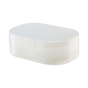Jabonera Portátil de Viaje para Baño, Creativa, Transparente, de Plástico, con Tapa para Esponja, Superficie de Acero Inoxidable, Sellada e Impermeable - Product Image 6