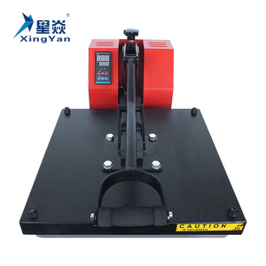 Presse à chaud manuelle Xingyan, nouvelle, 38cm*38cm, pour impression par <span class=keywords><strong>transfert</strong></span> thermique sur t-shirts, fonctionnement facile, 110V/220V, garantie 12 mois - Product Image 2