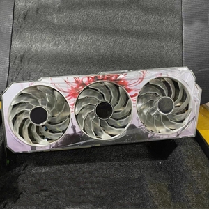 การ์ดจอเดสก์ท็อปสีขาว RGB พร้อมพัดลมสามตัว RTX 3070 Ti 8GB GDDR6X ประสิทธิภาพสูง สำหรับเล่นเกม 2K การเรนเดอร์ 3 มิติ และงานออกแบบวิดีโอ - Product Image 1