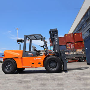 Manipulador de Materiales de Servicio Pesado con Marco Reforzado HITOP 8T <span class=keywords><strong>10T</strong></span> para Puerto, Astillero, Montacargas Diésel - Product Image 3