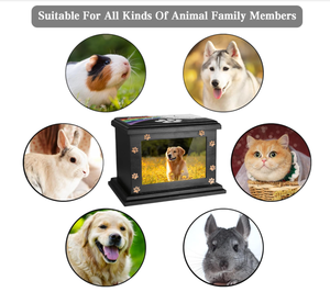 En çok satan ahşap Urn kutusu Pet Ashes ahşap için kremasyon çömleği kedi ve köpek külleri gülağacı <span class=keywords><strong>Urns</strong></span> düşük fiyata - Product Image 5