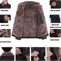 Veste en cuir véritable entièrement personnalisée pour homme 2025, col montant, nouveau design, taille personnalisée, logo et couleur, vêtements d'hiver, vestes en cuir