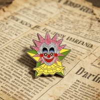 Maßgefertigter Schwarznickel-Zinklegierungs-Emaille-Pin, Cartoon-Muster Abzeichen für Fans, Sammlerstücke & Party-Geschenke