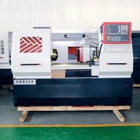 Tour CNC de type suisse Sumore 1500mm tour à plat Machine tour CNC traitement Ck6136