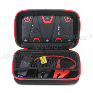 เครื่องจั๊มพ์สตาร์ทรถยนต์แบบพกพา 12000mAh แบตเตอรี่สำรองฉุกเฉิน กันน้ำ พร้อมไฟฉาย LED ช่องชาร์จ USB QC3.0 - Product Image 6