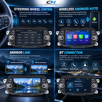 Pour FIAT TIPO EGEA 2015-2017 Podofo 7" Autoradio Android 6+128G Carplay & Android Auto sans fil Stéréo GPS Wifi DSP BT DVR