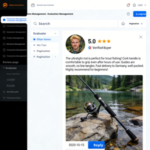 Vente flash - Cannes à pêche personnalisées de qualité supérieure, jigs de pêche et cannes à pêche polyvalentes pour tous les types d'appâts - Product Image 6