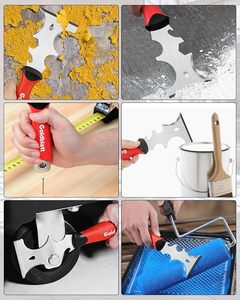 Kit de Herramientas Manuales para Paneles de Yeso Goldblatt - 14 en 1, 6 Piezas, Espátula de Acero Inoxidable, Espátulas para Encintar, Raspador Paniter, Espátula - Product Image 6