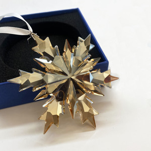 Neues Design K9 Kristall Schneeflocke für Weihnachts schmuck hängende Dekoration - Product Image 6