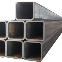 Perfil Cuadrado Hueco de Acero Negro (SHS) para Construcción, Técnica ERW para Tuberías Estructurales, Incluye Corte y Soldadura
