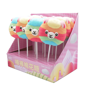 Piruletas Artesanales Multicolores <span class=keywords><strong>con</strong></span> Sabor a Frutas, <span class=keywords><strong>con</strong></span> Brochetas de Champiñones y Malvaviscos, Listas para Comer, 60g/Unidad - Product Image 4