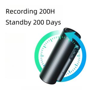Enregistreur vocal numérique à activation vocale avec batterie longue durée 200H, idéal pour les réunions d'affaires et les conférences - Vente en gros usine - Product Image 2
