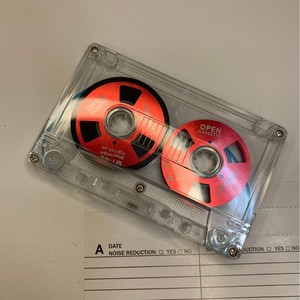 Casete de Metal Personalizado de Fábrica, Cinta Virgen Abierta de 50 Minutos Tipo I para Grabación de Audio, Mixtape Retro con Carcasa Transparente MT-42 - Product Image 4