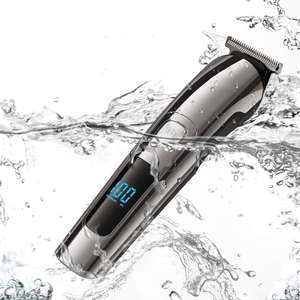 Tondeuse à barbe multifonction sans fil, rasoir électrique pour homme, lame remplaçable, rasoir en acier inoxydable pour homme - Product Image 5