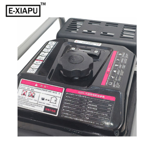 Generador de gasolina de CA portátil, pequeña potencia multiusos para emergencias, trabajo al aire libre, motor refrigerado por aire de 4 tiempos, 50 Hz - Product Image 2
