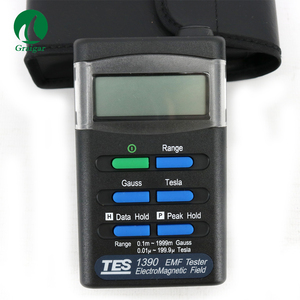 TES-1390 Détecteur de champ électromagnétique professionnel EMF <span class=keywords><strong>Gauss</strong></span>, détecteur d'ondes électromagnétiques, plage de mesure 200 / <span class=keywords><strong>2000</strong></span> milli-<span class=keywords><strong>gauss</strong></span> - Product Image 5