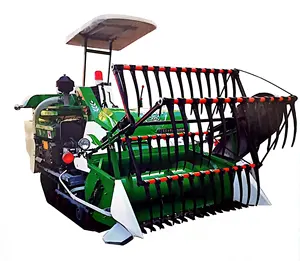 Chinese small mini Soybean combine harvester 4LZ-1.0A for hot sale
