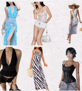 เสื้อผ้ามือสองขายส่ง Wwn Hot-Suppliers ชุดฤดูร้อนแบบคละสไตล์ เสื้อผ้าผู้หญิงมือสอง จัดส่งแบบสุ่ม - Product Image 1