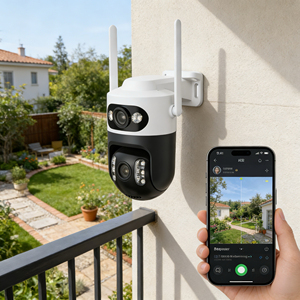 Caméra de sécurité 6K 12MP avec zoom optique 8x, extérieure, WiFi, sans fil, vidéo, suivi automatique, caméra CCTV, application - Product Image 5