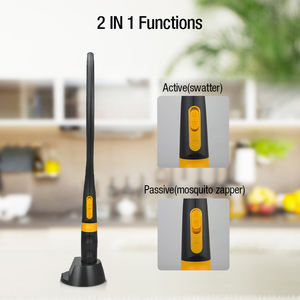 Los más vendidos ofrecidos de fábrica para bebés 2 en 1 eléctrico Anti Fly Control Swatter Racket Bat Mosquito Killer Lamp - Product Image 3