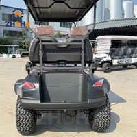 Voiturette de golf électrique à prix abordable, buggy des dunes chinois, batteries lithium/plomb-acide 72 volts certifiées CE, 3-4 places, autonomie 90 km