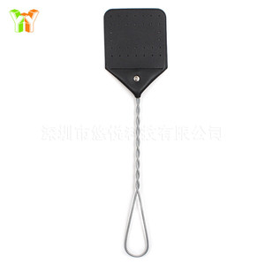 ไม้ตีแมลงวันทำด้วยมือหนังเหมาะสำหรับห้องนั่งเล่นและห้องครัว - Product Image 2