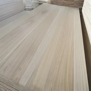 Hengyu company factory produce good quality paulownia board solid paulownia wood