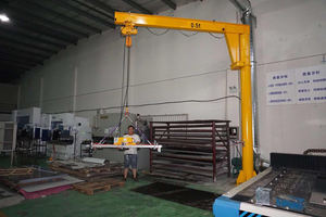 رافعة ذراعية كهربائية بقدرة 1 طن و3 طن و5 طن مع دوران 360 درجة، رافعة عمودية ثابتة على الأرض، رافعات ذراعية - Product Image 2