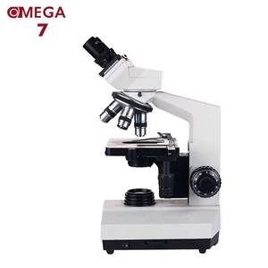 Microscope binoculaire Omega 7 à lumière LED pour usage médical en laboratoire avec source halogène et protection IP54 - Product Image 1