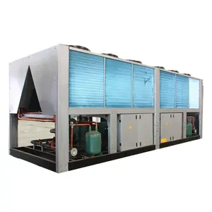 Industrial Heat Pump Refrigerated Inverter Modular Outdoor Chiller Unit Screw Air Cooled Chiller