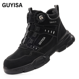 <span class=keywords><strong>Botas</strong></span> de Seguridad Guyisa de Moda para Hombre con Puntera de Acero y Personalización Aceptable - Product Image 3