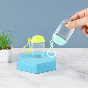 Botellas de Plástico Transparente para Desinfectante de Mascotas Lantao de 30 ml con Tapa Abatible y Etiqueta para Uso Cosmético - Product Image 1