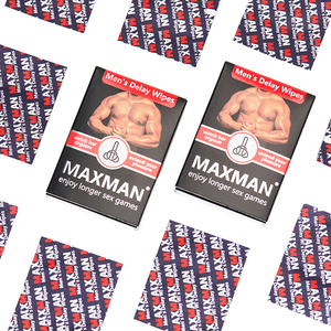 MAXMAN 10pcs Extra Delay Wipes Natürliche Prolong Climax Love Enhancement Hilft Männern, langen Sex für Männer zu erreichen - Product Image 5